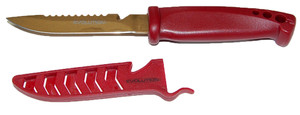 Evolution EV-BK4-GG Bait Knife 4" - Grnt Handle Gld Blade Grnt Cover - EV-BK4-GG