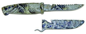 Evolution EV-BK4006 4" Bait Knife - Camo - EV-BK4006