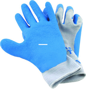 Hi-Seas HG-310-L Sea Grip Premium - Non-Slip Gloves, Light Blue/White - HG-310-L