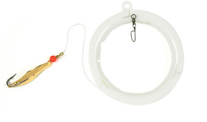 Clarkspoon R-00RBMG Size 00 Gold - Clarkspoon, 2/0 Hook, 2" Blade - R-00RBMG