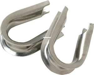 Billfisher SSTHM-50 Stainless Steel - Thimbles Med 50Pk - SSTHM-50