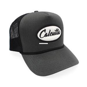 Calcutta BR249112 Trucker Cap - Charcoal foam crown black mesh - BR249112 Calcutta BR249112 Trucker Cap - Charcoal foam crown black mesh - BR249112