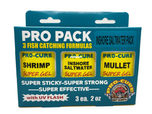 Pro-Cure G3-ISW Inshore Saltwater - Pro Pack 3 Pack Super Gel ( Shrimp - G3-ISW Pro-Cure G3-ISW Inshore Saltwater - Pro Pack 3 Pack Super Gel ( Shrimp - G3-ISW