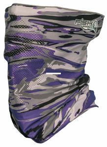 Fish Monkey FM40-VSP Performance - Face Guard Vodoo Swamp Purple - FM40-VSP