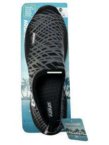 Marine Sports 4200-12 12(M) - - AQUARUN Unisex Water Shoes - Black - 4200-12