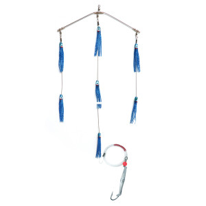 Clarkspoon CSB8BL-0RBMS Mini Bar 8" - Blue w/ 0-RBMS Clarkspoon - CSB8BL-0RBMS