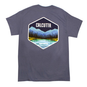 Calcutta MTNSEA-Den-M Mountains to - Sea Short Sleeve Garment Dyed - MTNSEA-DEN-M