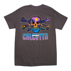 Calcutta Sun-Coal-M Original Logo - Sunset Short Sleeve Garment Dyed - SUN-COAL-M