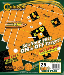 Caldwell 1166103 8" Sight-In Target - 25 Sheets - 1166103 Caldwell 1166103 8" Sight-In Target - 25 Sheets - 1166103