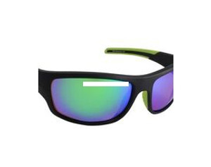 Sea Striker 30401 Buccaneer - Sunglasses, Black/Green Mirror Lens - 30401
