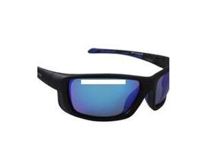 Sea Striker 30601 Castaway - Sunglasses, Black/Blue Mirror Lens - 30601
