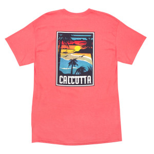 Calcutta Retro-NCor-2XL Retro - Sunset Short Sleeve Garment Dyed - RETRO-NCOR-2XL