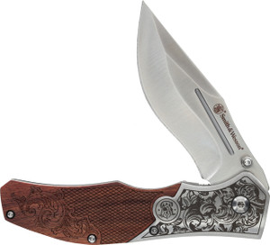 Smith & Wesson 1193149 Unwavered - Folding Knife, 3.25" Modified DP - 1193149