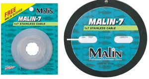 Malin PC40-300 7-Strand Stainless - Wire Coffee 40lb 300' Spool 1x7 - PC40-300