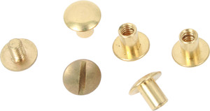 Uncle Mike's 25090 Chicago Screws - Brass 24Pk - 25090 Uncle Mike's 25090 Chicago Screws - Brass 24Pk - 25090