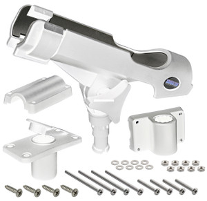 Shoreline Marine SL40402 Rod Holder - Univer Mounts Wht - SL40402 Shoreline Marine SL40402 Rod Holder - Univer Mounts Wht - SL40402