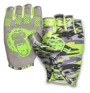 Fish Monkey FM18-VSG-2XL Stubby - Guide Glove, UPF 50+, Short Stubby - FM18-VSG-2XL