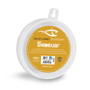 Seaguar 20GL50 Gold Label 100% - Fluorocarbon Leader 20lb 50yd - 20GL50 Seaguar 20GL50 Gold Label 100% - Fluorocarbon Leader 20lb 50yd - 20GL50
