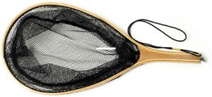 Eagle Claw NTRTR Wooden Trout Net - w/Rubberized Netting - NTRTR Eagle Claw NTRTR Wooden Trout Net - w/Rubberized Netting - NTRTR