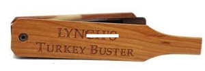 Lynch 112 Turkey Buster Turkey Box - Call, 2 Sided Black Poplar/Cedar - 112
