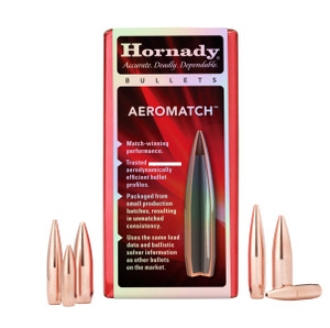 Hornady 24573 Aeromatch Rifle - Bullet, .243 6mm, 105 Grn, HHB - 24573 Hornady 24573 Aeromatch Rifle - Bullet, .243 6mm, 105 Grn, HHB - 24573