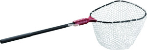 EGO 71267 Medium Landing Net Clear - Rubber Mesh 17x19 Floats - 71267 EGO 71267 Medium Landing Net Clear - Rubber Mesh 17x19 Floats - 71267