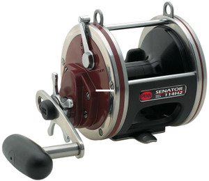 Penn 115L2 Senator Star Drag - Conventional Reel, RH, Red/Black - 115L2