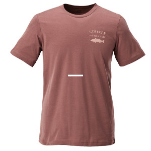 Striker 3247906 Skiff Tee Dusty Red - L - 3247906
