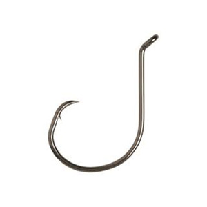 Eagle Claw - Cat Claw Octopus Cir Hk - Plat Blk 15pk 6/0 -