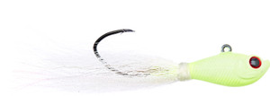 Eagle Claw - Bucktail Jig - 1oz Glow -