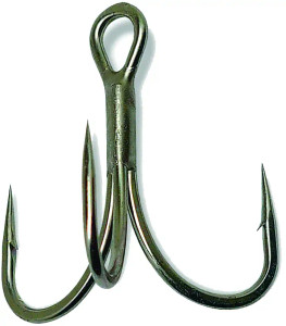 Gamakatsu - Hypershield Treble Hook - Hs Black Sz6 6pk - 390807