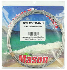 Mason - Mason Nylostrand Wire - 210lb 30ft Clear Bright - NC-210
