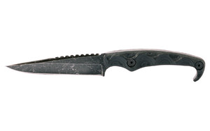 Stroup Knives - Mk2 4" Acid Etched Blk W/sth - MK2-B-G10