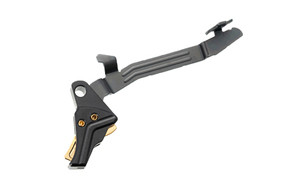 Tyrant Cnc - I.t.t.s. Glock 43x Blk/gld - TD-G43TRIG-BLK-GOLD-BA