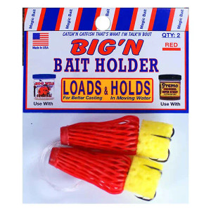 Magic Bait - Bait Holder - 2pk Big N Red -