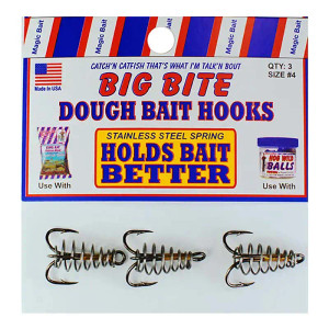 Magic Bait - Bait Holder - 3pk Treble Spring #4 -