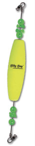 Betts - Billy Bay Click Clacker Flt - 3in Unwghtd Cigar Yel 2pk -