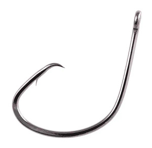 Owner - Mutu Light Circle Hook - Black Chrome Sz10 11pk -