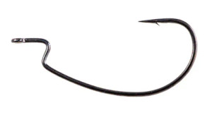 Owner - All Purpose Soft Bait Hk - Blk Chrome 1/0 5pk -