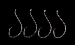 Whisker Seeker - Wst Circle K Hooks - 6/0 Black Nickel 5pk -