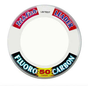 Trik Fish - Wrist Spool Fluoro Leader - Clear 60# 50yd -