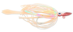 AFW - Alien Squid Head Jig - 2.5oz Natural/white -