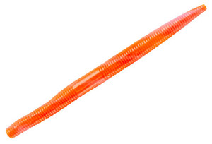 Booyah - Dinger Worm - 5in 8pk Bubblgum Yel Swl -