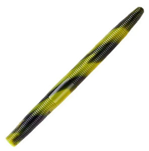 Booyah - Dinger Worm - 5in 8pk Bumblebee Swirl -