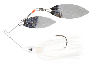 Boogerman - Pulsator Metal Flake Spinnerbait - 3/8oz Blue Shad Ni Blue - Boogerman - Pulsator Metal Flake Spinnerbait - 3/8oz Blue Shad Ni Blue -