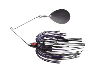 War Eagle - Night Time Spinnerbait - 3/4oz Bco Black/purple -