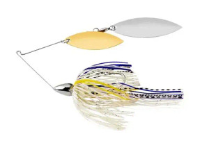 War Eagle - Nickel Frame Spinnerbait - 3/8oz Wl/wl Sexy Pur Shd -