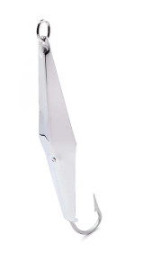 Clarkspoon - 3 Spoon Squid - 6/0 Silver 4in -