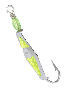 Clarkspoon - Clarkspoon Flashspoon - 6/0 Silver/chart Tape -