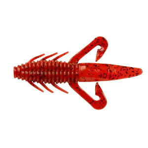 Gene Larew 4.25" Biffle Bug 8pk - Red Swamp Craw Gene Larew 4.25" Biffle Bug 8pk - Red Swamp Craw